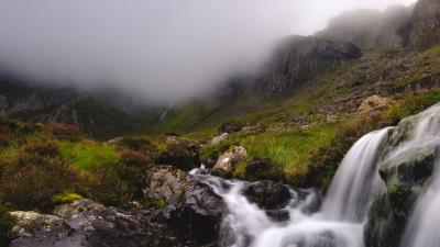 River stream stones image 4k wallpaper