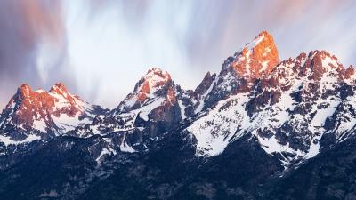 Rock mountains peak image 4k wallpaper