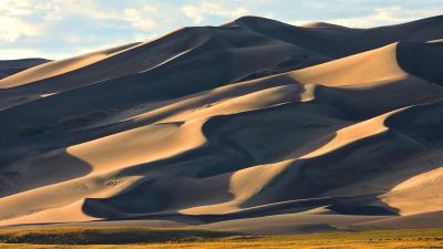 Sand hill dunes 4k wallpaper