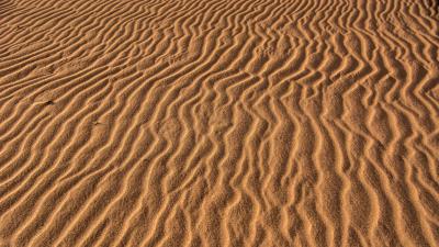 Sand traces wavy 4k wallpaper