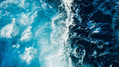 Sea foam surf 4k wallpaper