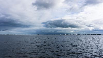 Sea horizon sky f 4k wallpaper