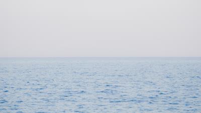 Sea horizon waves ee 4k wallpaper