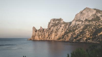 Sea rocks coast image 4k wallpaper