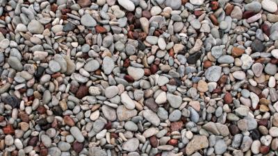 Sea stones pebbles shapes 4k wallpaper