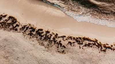 Sea wave beach image 4k wallpaper