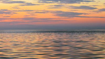 Sea waves sky 4k wallpaper