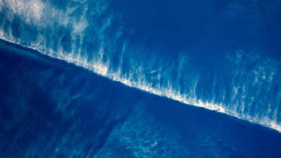 Sky blue lines 4k wallpaper