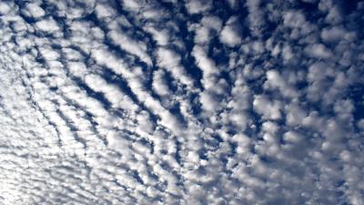 Sky clouds curly 4k wallpaper