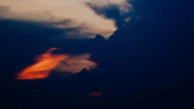 Sky clouds dark 4k wallpaper