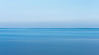 Sky clouds horizon 4k wallpaper