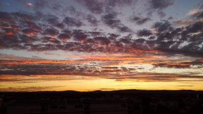 Sky clouds sunset c 4k wallpaper