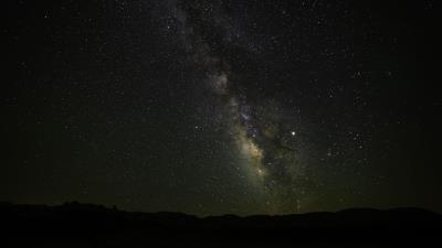Space starry sky night 4k wallpaper