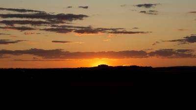 Sunset sun sky image 4k wallpaper