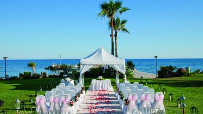 Tables wedding decoration natur 4k wallpaper