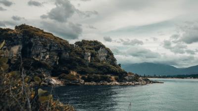 Top lake sea 4k wallpaper