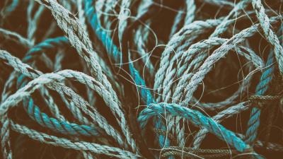 Rope weaving surface 4k wallpaper