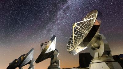 Satellites interferometer instruments 4k wallpaper