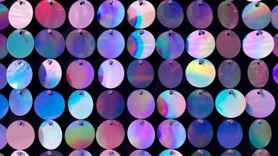 Sequins glossy multicolored 4k wallpaper