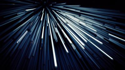 Shapes lines volumetric 4k wallpaper