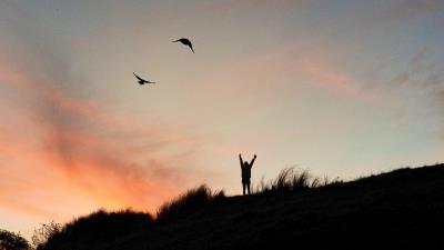 Silhouette freedom month 4k wallpaper