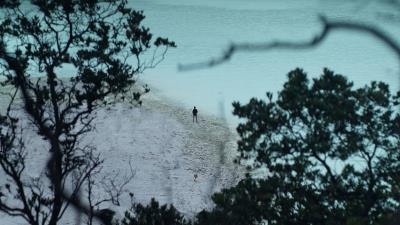 Silhouette sad loneliness 4k wallpaper