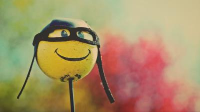 Smile helmet glasses cool 4k wallpaper
