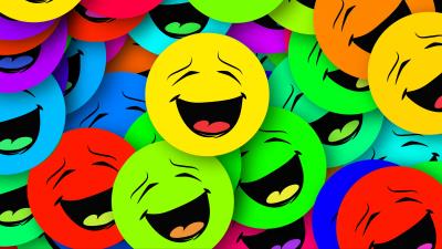 Smilies smiles colorful emotion 4k wallpaper