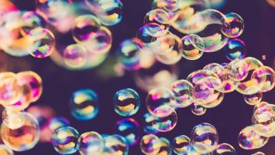 Soap bubbles bubbles glare 4k wallpaper