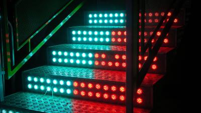 Stairs steps backlight 4k wallpaper