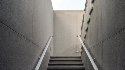 Stairs steps railing image 4k wallpaper