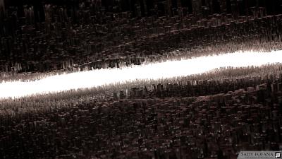 Structure 3d reflection 4k wallpaper