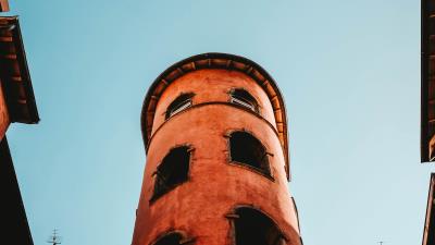 Tower building old 4k wallpaper