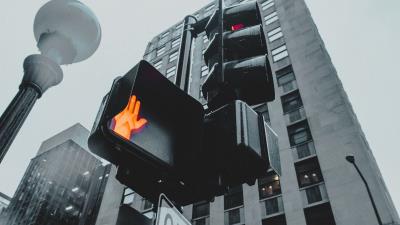 Traffic light sign direction 4k wallpaper