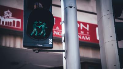 Traffic light signal love 4k wallpaper