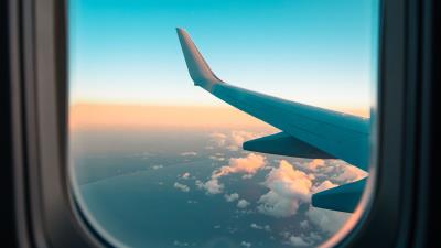 Airplane window porthole 4k wallpaper