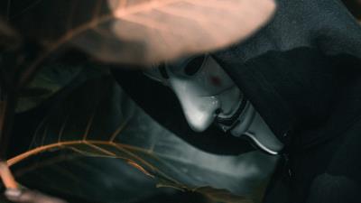 Anonymous mask hood picture 4k wallpaper