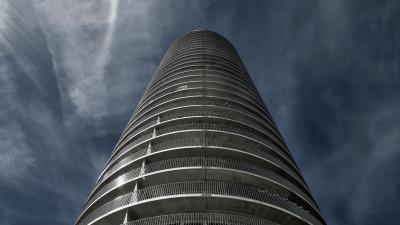 Architecture building facade 4k wallpaper