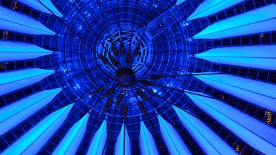 Architecture ceiling dome 4k wallpaper