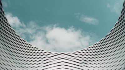 Architecture circle sky 4k wallpaper