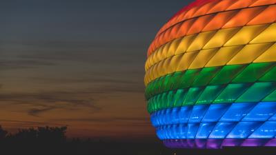 Architecture colorful shape 4k wallpaper