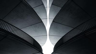 Architecture design back 4k wallpaper