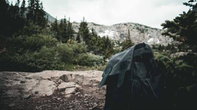 Backpack travel bag 4k wallpaper