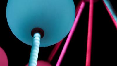 Ball round connection 4k wallpaper