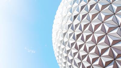 Ball shape surface 4k wallpaper