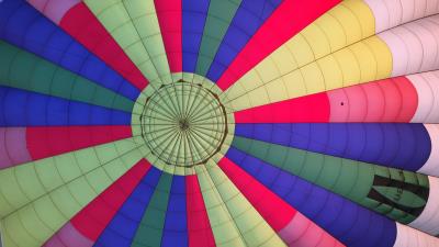 Balloon colorful flight 4k wallpaper