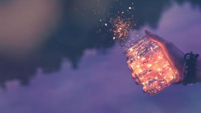 Bank hand sequins 4k wallpaper