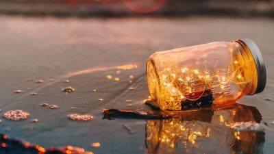 Bank sea sunset 4k wallpaper