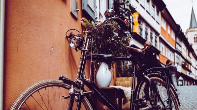 Bicycle retro vintage 4k wallpaper