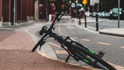 Bike transport street 4k wallpaper